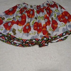 Cute Flower Hollister 100% Cotton Skirt
